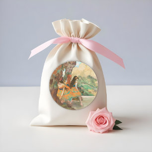 Sticker Rond Danseurs de ballet, Degas Art