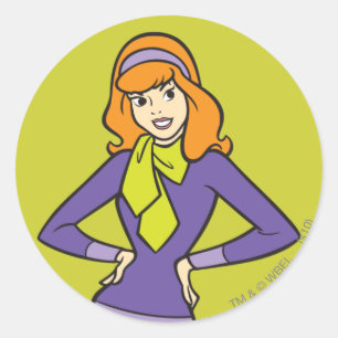 Sticker Rond Daphne Hands sur les hanches
