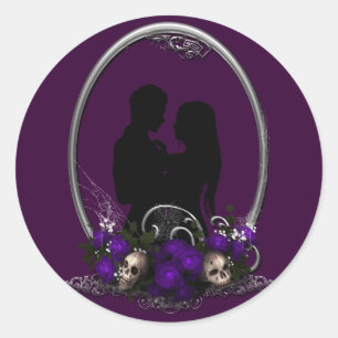 Sticker Rond Dark Union Vampire