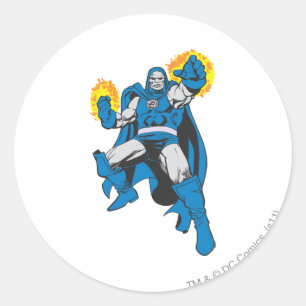 Sticker Rond Darkseid & The Omega Force