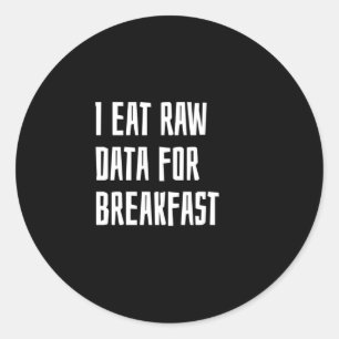 Sticker Rond Data analyst