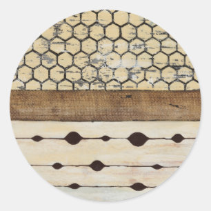 Sticker Rond Dazzle II