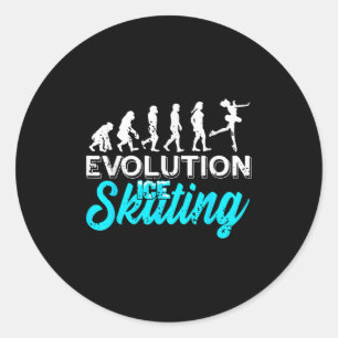 Sticker Rond De Apes Aux Lames, La Progression Du Glide