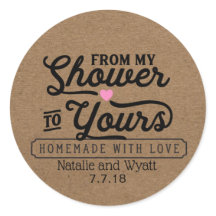 De ma douche à ton papier d'art