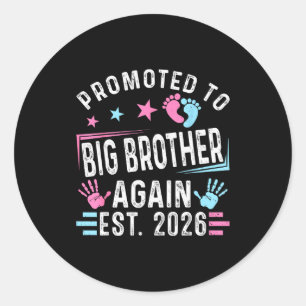 Sticker Rond De nouveau promu chez Big Brother Env. 2026 Vintag