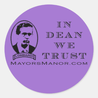 Sticker Rond Dean - Stick it!