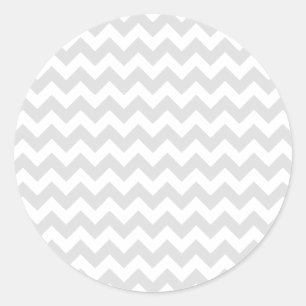 Sticker Rond Décor blanc classique