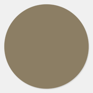 Sticker Rond Décor couleur café Taupe Arrière - plan personnali