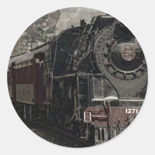Sticker Rond Décor vintage