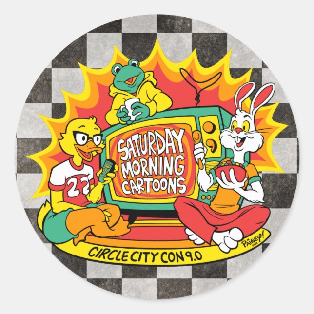 Sticker Rond Décoration d'ordinateur portable (Devant)