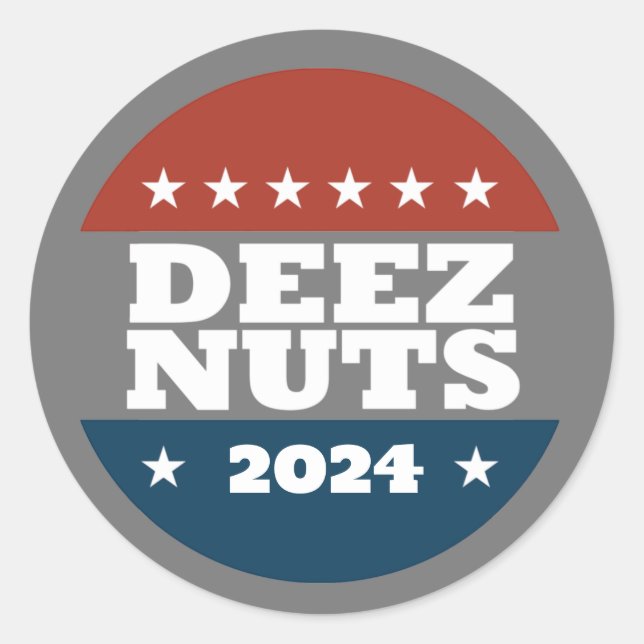 STICKER ROND DEEZ NUTS 2024 (Devant)