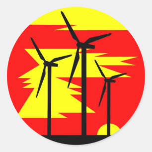 Sticker Rond Demain