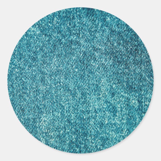 Sticker Rond Denim (Devant)
