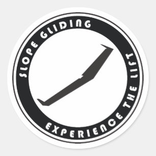 Sticker Rond Dénivelé