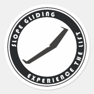 Sticker Rond Dénivelé