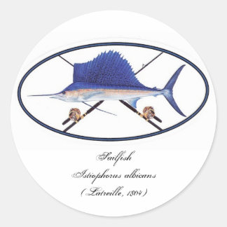 Sticker Rond Dénomination de la mer