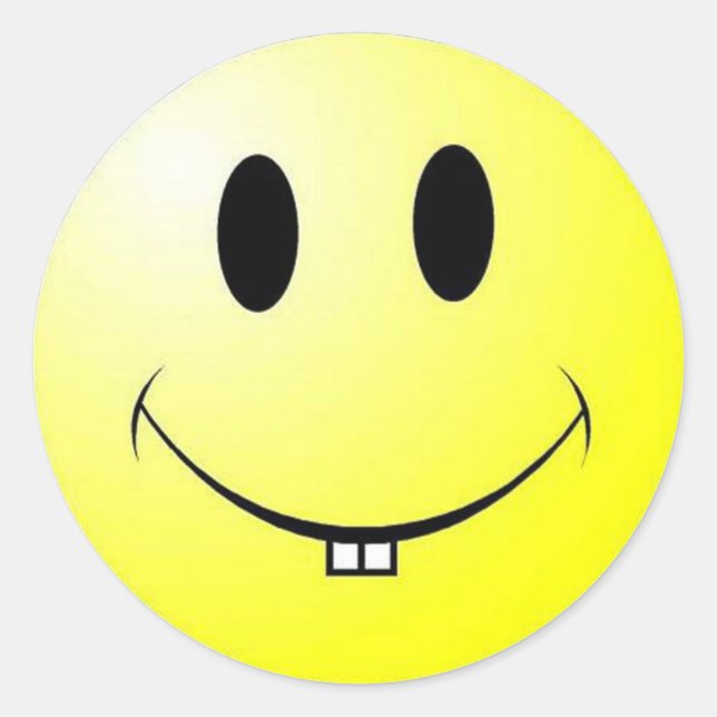 Sticker Rond dent (Devant)