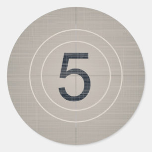 Sticker Rond Déplacer le compte