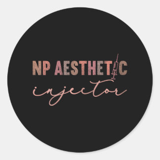 Sticker Rond Derm Nurse PA NP Esthétique Injector botox