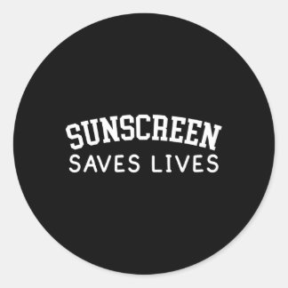 Sticker Rond Dermatologie crème solaire Soins de la peau Esthét