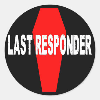 Sticker Rond Dernier répondeur