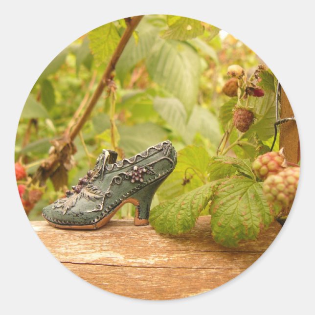 Sticker Rond Des choses simples (Devant)