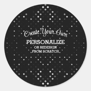 Sticker Rond Design From Scratch -