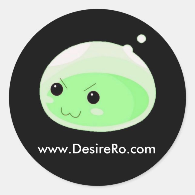 Sticker Rond Desire Ragnarok (Devant)