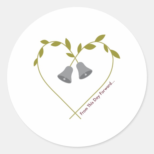 Sticker Rond Désormais (Devant)