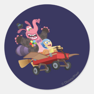 Sticker Rond Dessous de verre de rouleau émotionnel