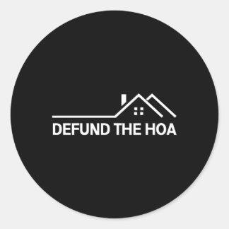 Sticker Rond Détruisez Le Hoa