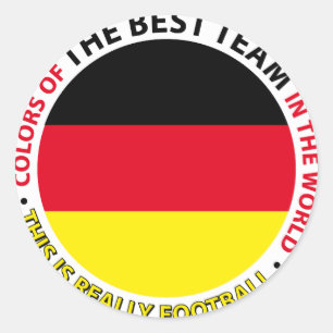 Sticker Rond Deutschland-Germany-Alemania Art Shield