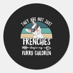 Sticker Rond Devis Pour Un Propriétaire Français De Bulldog 2
