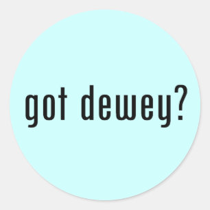 Sticker Rond dewey ?