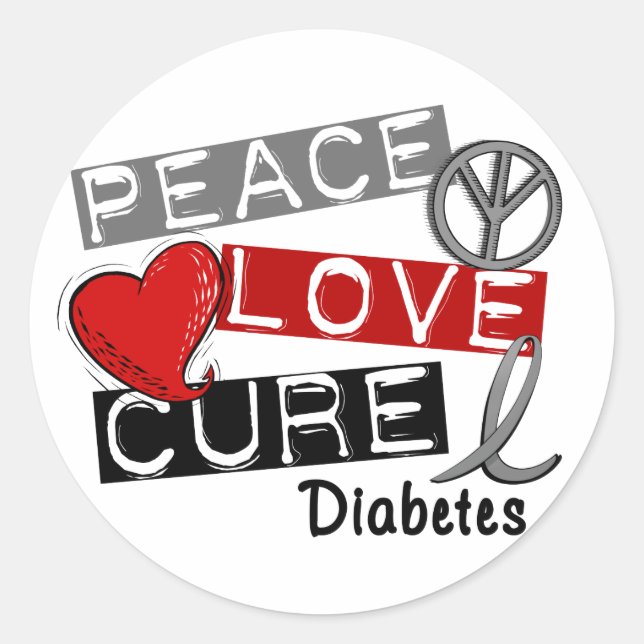 STICKER ROND DIABÈTES GUIDES DE PAIX (Devant)