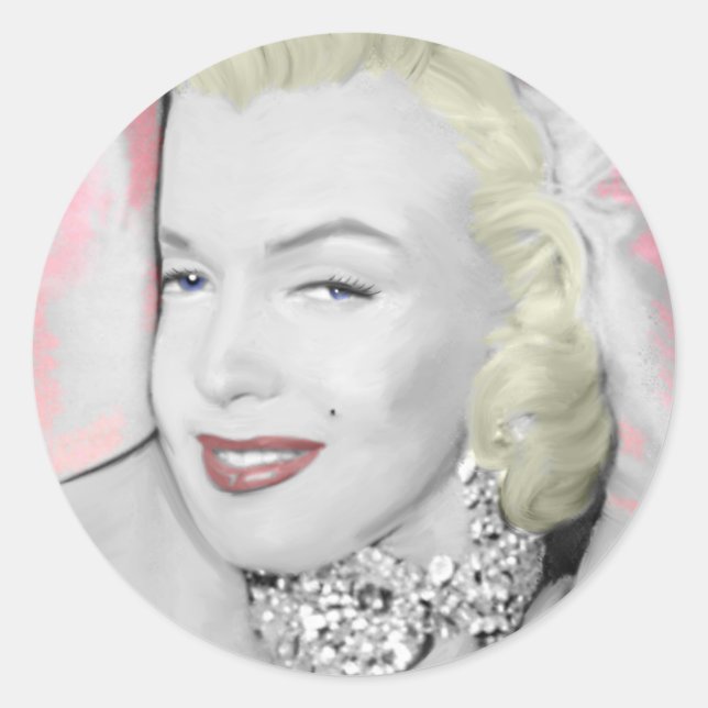 Sticker Rond Diamants (Devant)