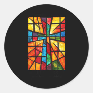 Sticker Rond Dieu Transforme Des Pièces Cassées En Chefs-D'Oeuv