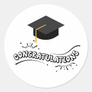 Sticker Rond Diplômation