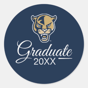 Sticker Rond Diplôme de la FIU Panthers