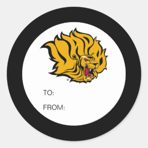 Sticker Rond Diplôme de l'UAPB Golden Lions