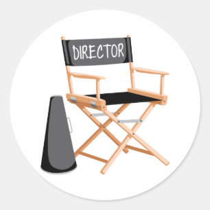 Sticker Rond Directeur