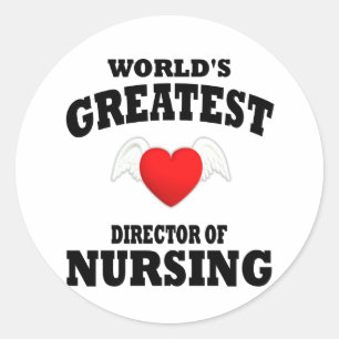 Sticker Rond Directeur des soins infirmiers