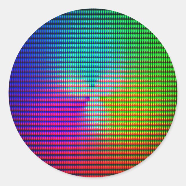 Sticker Rond DiscoTech 5 (Devant)