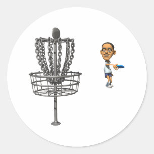 Sticker Rond Disk Golf