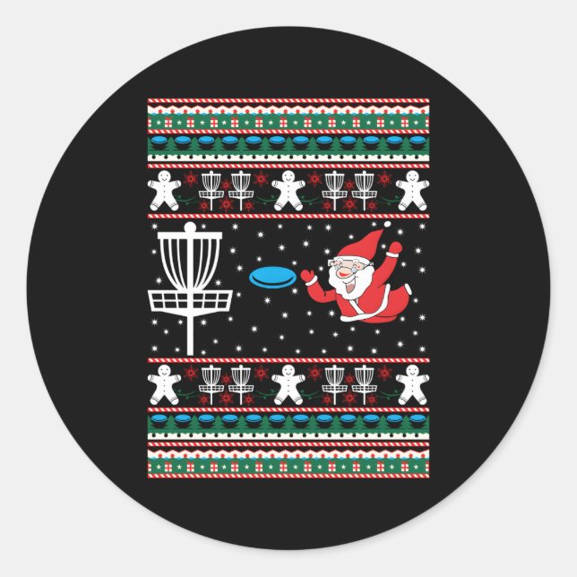 Sticker Rond Disques de divertissement sur disque (Devant)