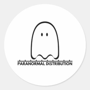 Sticker Rond Distribution paranormale