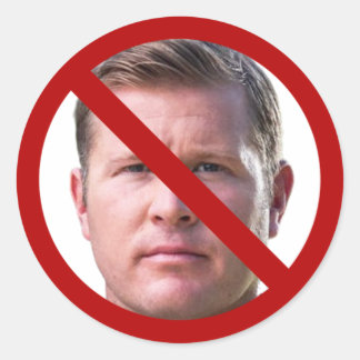 Sticker Rond Dites Non À Tim