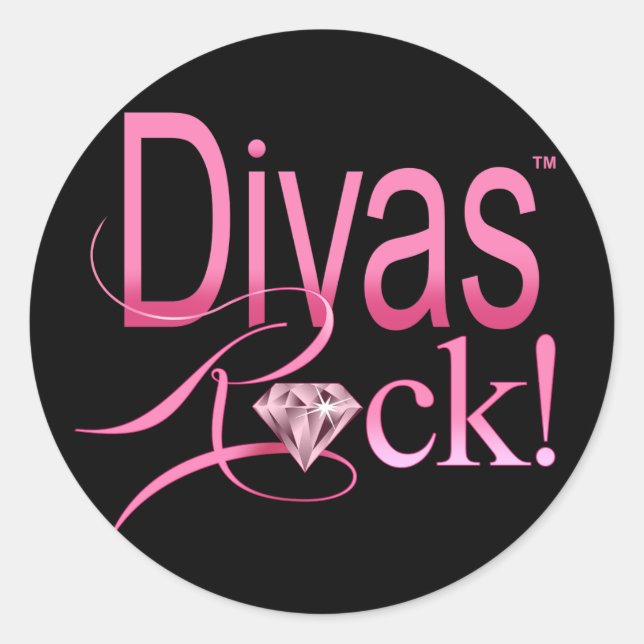 Sticker Rond divas+règle gem+gemstone+sparkle+losange+sparkle (Devant)