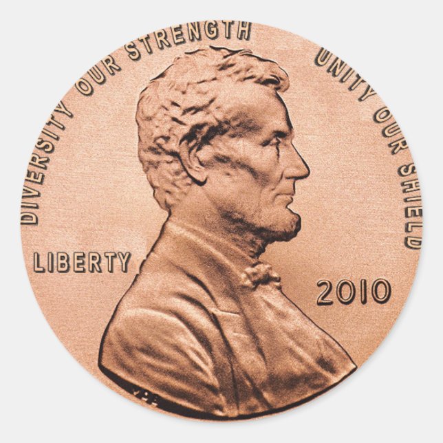 Sticker Rond Diversité Notre Force Unité Notre Bouclier (Devant)