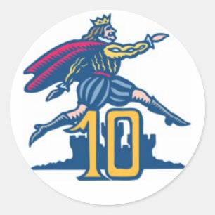 Sticker Rond Dix seigneurs un-Sauter